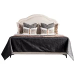 Brocade-Style Vintage Black and Brown 12-Piece Bedding Set for Model Homes, B&Bs, Villas, and Showrooms—High-End Multi-Piece Set - Image 5