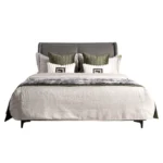 10-Piece Bedding Set for Model Home: Modern Luxury Style, Green Color Scheme, Showroom Bedding, Bedroom Pillows, and Throw Blanket Set - Image 5