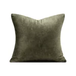 Soft Furnishings: Sofa, Model Home, Bay Window, Hotel, Modern, Nordic, Italian, Light Luxury, Green, Deer Skin, Velvet, Woven, Decorative Pillows - Image 4