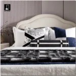 Jinshi Model Home: Children's Room Green Bedding 9-Piece Set for Guesthouse and Villa Showrooms—High-End Custom Multi-Piece Sets - Image 2