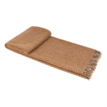 Modern Nordic-style model home villa throw blanket; hotel-style Italian-inspired luxury sofa throw; knitted fringe footboard throw - Image 4