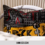 Soft furnishings, sofas, model homes, bay windows, modern, Nordic, Italian, light luxury, children's rooms, skateboard-themed, embroidered throw pillows - Image 3