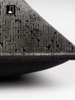 Cushions for Sofas and Living Rooms: Italian-Style Light Luxury, High-End, Modern Minimalist Gray Shag Fabric for Model Homes, Bedside Cushions, and Cushion Covers - Image 4