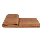 Showroom Villa Living Room Sofa Throw and Bedspread; Hotel-Style Italian Light Luxury Velvet Quilted Cotton Textured Footboard Throw - Image 5