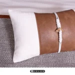 Soft Furnishings for Model Homes: Light Luxury High-End 4-Piece Bedding Set in Taupe, High-End Custom-Made Bedding with a Nine-Grid Design - Image 4