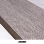 Soft Furnishings for Model Homes: Light Luxury High-End 4-Piece Bedding Set with Green Woven Fabric, Leather, and Horn Buttons - Image 3