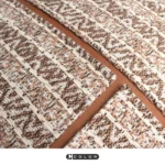 Showroom Furniture: Cushions, Sofas, Living Room, Minimalist Modern, Coffee Brown, Geometric Patchwork, Bedside Pillows, Large Back Cushions - Image 8