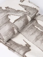 Interior Design Showroom: Hotel & Villa Sofa Throws and Bedspreads; Wabi-Sabi Style; New Chinese-Style Landscape Pattern; Footboard Throws - Image 8