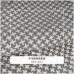 Italian-style luxury showroom hotel throw; modern Nordic villa sofa throw; houndstooth footboard throw - Image 3