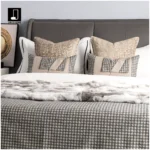 Italian-style luxury showroom hotel throw; modern Nordic villa sofa throw; houndstooth footboard throw - Image 2
