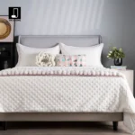 Soft Furnishings for Children's Rooms: Showroom Bedding Set – Modern Girl's Room, Pink Polka Dot Bedding, 8-Piece Set