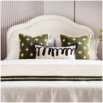 Jinshi Model Home: Children's Room Green Bedding 9-Piece Set for Guesthouse and Villa Showrooms—High-End Custom Multi-Piece Sets - Image 5