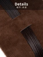 Luxury modern sofa cushions for model home living rooms; high-end custom-made bed lumbar pillows made from imported deer suede - Image 4