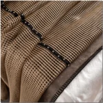 Elegant, Lightly Luxurious Showroom: 11-Piece Coffee-Colored Bedding Set—Hotel-Quality Bedding for Villa Showrooms, Multi-Piece Sets with a Sophisticated Look - Image 4