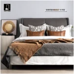 Modern Luxury-Chic Model Unit: 10-Piece Brown-Toned Bedding Set for Guesthouses, Villas, and Showrooms—High-End Multi-Piece Bedding Sets - Image 2