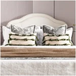 Brocade-Style Light Luxury Green 12-Piece Bedding Set for Model Homes, B&Bs, Villas, and Showrooms—High-End Multi-Piece Sets - Image 5