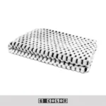 Show Home: Scandinavian Minimalist, Modern, New Chinese-Style, Light Luxury Living Room with Bay Window; Black-and-White Bedside Rug; Instagram-Style Plush Throw - Image 2