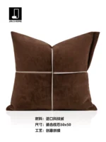 Showroom Cushions: Sofa, Living Room, Light Luxury, High-End, Sophisticated, Minimalist, Modern, Imported, Tech Fleece Cushion Covers