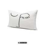 Soft Furnishings: Sofa, Children's Room, Bay Window, Modern, Instagram-worthy, Nordic, Italian, Light Luxury, Eye-Catching Lines, Embroidered Cushions, Back Cushions, Pillows - Image 2