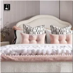 Jinsese Showroom: Children's room with pink bedding (12-piece set) – Showroom for vacation villas – High-quality, custom-made multi-piece sets - Image 2