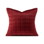 Cushions for Sofas and Living Rooms: Light Luxury, High-End, Modern Minimalist, Burgundy, Geometric, Quilted, Embroidered, Bedside and Backrest Cushions - Image 5
