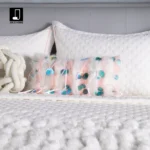 Soft Furnishings for Children's Rooms: Showroom Bedding Set – Modern Girl's Room, Pink Polka Dot Bedding, 8-Piece Set - Image 4