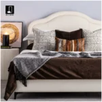 Brocade-Style Vintage Brown 12-Piece Bedding Set for Model Rooms, B&Bs, Villas, and Showrooms – High-End Multi-Piece Set - Image 2