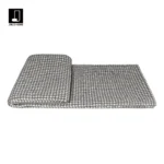 Italian-style luxury showroom hotel throw; modern Nordic villa sofa throw; houndstooth footboard throw