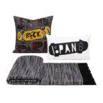 Soft furnishings, sofas, model homes, bay windows, modern, Nordic, Italian, light luxury, children's rooms, skateboard-themed, embroidered throw pillows - Image 5