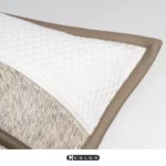 Soft furnishings, sofas, model homes, bedside tables, bay windows, Nordic and Italian styles, light luxury, green leather, removable laced lumbar pillows, cushions - Image 3