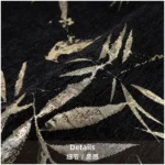 Luxury-style black and gold square cushion covers for villa sofas; vintage-style model home and showroom bed cushions - Image 3