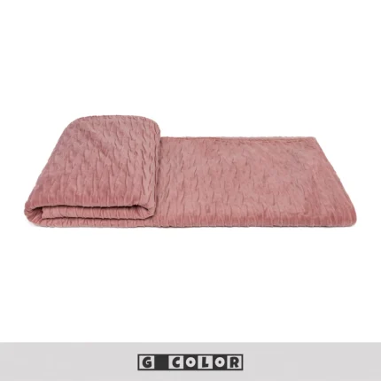 Interior Design Showroom: Scandinavian Minimalist, Modern, and Italian-Inspired Luxury Living Room with Bay Window; Girl's Room with Pink Coordination, Throw Blanket, and Footboard Rug