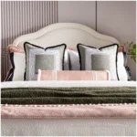 Jinshi Model Home: 11-Piece Green Bedding Set for Children's Rooms, High-End Custom Multi-Piece Sets for Guesthouse and Villa Showrooms - Image 5