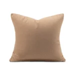 Brocade-Patterned, Vintage-Style, Coffee-Brown, Diamond-Quilted Velvet Cushion Covers for High-End Villa Living Room Sofas and Hotel Bedside Pillows - Image 4