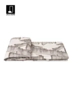 Interior Design Showroom: Hotel & Villa Sofa Throws and Bedspreads; Wabi-Sabi Style; New Chinese-Style Landscape Pattern; Footboard Throws