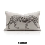 Cushions, Sofas, Living Room Showrooms, High-End Custom-Made, Modern Luxury, Leather, Leopard Print, Embroidered, Bedside Cushions, Long Pillows