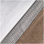 Modern Luxury-Chic Model Unit: 10-Piece Brown-Toned Bedding Set for Guesthouses, Villas, and Showrooms—High-End Multi-Piece Bedding Sets - Image 4