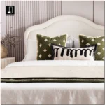 Jinshi Model Home: Children's Room Green Bedding 9-Piece Set for Guesthouse and Villa Showrooms—High-End Custom Multi-Piece Sets - Image 2