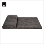 Showroom Villa Living Room Sofa Throw and Bedspread; Hotel and Club Italian-Style Light Luxury Gray Crinkled Footboard Throw