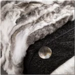 Brocade-Style Vintage Black-and-White 11-Piece Bedding Set for Model Rooms, B&Bs, Villas, and Showrooms—High-End Multi-Piece Set - Image 4