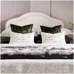 Brocade-Style Wabi-Sabi Green 12-Piece Bedding Set for Model Rooms, B&Bs, Villas, and Showrooms—High-End Multi-Piece Set - Image 5