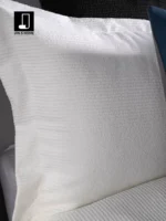 Blue-Toned Italian-Style Light Luxury Minimalist Modern Villa Bedding Set for Soft Furnishing Showrooms - Image 3