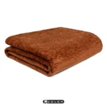 Soft Furnishings for Model Homes: Nordic Modern and Italian-Style Luxury Living Room with Bay Window, Orange Textured Throw, Duvet Cover, and Lounge Blanket - Image 2