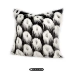 Soft furnishings, sofas, model homes, bay windows, hotels, modern, Nordic, Italian, light luxury, black and white, long-pile, hugging pillows, cushions - Image 2