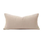 Brocade and Brown Ice-Patterned Velvet Patchwork Cushion: Vintage Living Room Sofa Long Cushion, Model Home Showroom, Bedside and Lumbar Pillow Covers - Image 4