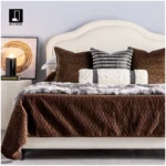 12-Piece Set of Elegant, Light-Luxury Beige Bedding: Model Room, B&B, Villa, Showroom, High-End Multi-Piece Sets - Image 2