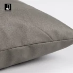 Green Leather Patchwork Square Cushions for Sofas and Living Rooms: A Touch of Luxury for Model Homes and Villas—Bedside and Decorative Pillows - Image 4