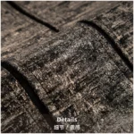 Velvet Cushion with Black and Gold Foil Accents—Light Luxury Living Room Sofa Cushion for Villas, Hotel Showroom, and Bedside Use - Image 3