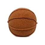 Soft furnishings, sofas, model homes, bay windows, hotels, modern, Nordic, Italian, light luxury, coffee-colored, wool, round pillows, pumpkin-shaped pillows - Image 4