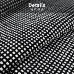 Interior Design Showroom: Hotel & Villa Sofa Throws, Bedspreads, Cotton-Linen Textured Polka Dot Bed End Throws - Image 3